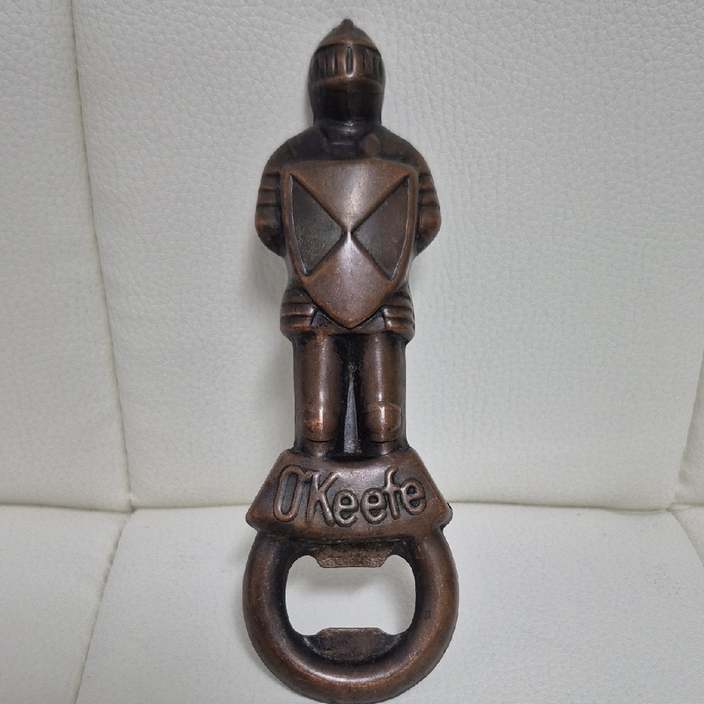 Vintage O'Keefe Bronze Bittle Opener